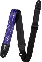 Levy's Poly Right Height Lightning Motif Curea de chitară (MPRH-18)