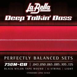 La Bella 750N-CB Set de 6 corzi pentru bas (750N-CB)