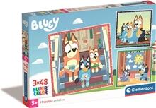 Clementoni Bluey puzzle 3x48pcs