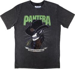 Pantera Skeleton Cowboy Stone Wash Charcoal Grey L Риза (PANSTNW43MC03)