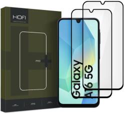 HOFI FNS0346 Samsung Galaxy A16 / A16 5G HOFI Glass Pro+ üveg képernyővédő fólia, 2 db-os csomag, fekete (FNS0346)