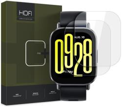 HOFI FNS0345 Xiaomi Redmi Watch 5 Active HOFI Glass Pro+ üveg képernyővédő fólia, 2 db-os csomag, átlátszó (FNS0345)