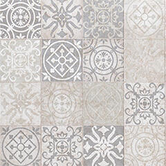 Gekkofix Öntapadós csempe fólia - tapéta - Vintage mintás csempe (45 cm szélesség) (55724)