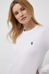Ralph Lauren pamut hosszúujjú fehér, 211898699 - fehér M