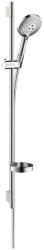 Hansgrohe Raindance Select S, zuhanygarnitúra 120 3jet EcoSmart 9 l/perc zuhanyrúddal 65 cm és tállal, króm, HAN-26632000 (HAN-26632000)