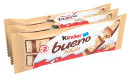 Kinder Bueno White fehércsokoládéval bevont ostya tejes-mogyorós krémmel töltve 3 db 117 g