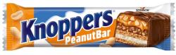 Knoppers PeanutBar tejkrémmel, földimogyorókrémmel töltött, tejcsokoládéval bevont ostyaszelet 40 g