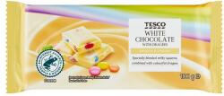 Tesco fehér csokoládé tejcsokoládé drazséval 100 g
