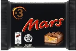 Mars karamellás földimogyorós krémes szelet tejcsokoládéba mártva 3 x 45 g (135 g)