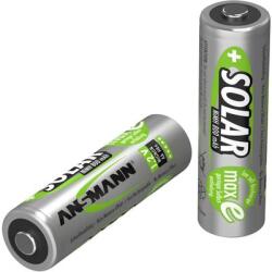 Ansmann Ceruza akku AA, NiMH, 1, 2V 800 mAh, 2 db, Ansmann Solar maxE LR06, AA, LR6, AAB4E, AM3, 815, E91, LR6N - conrad