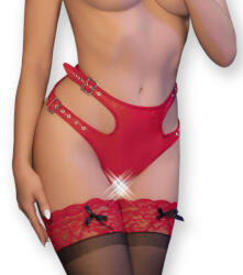 Chilirose Panties & Thongs CHILIROSE - érzéki piros, nyitott bugyi S/M