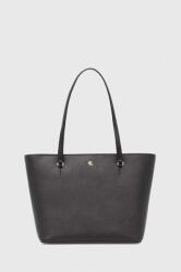 Lauren Ralph Lauren bőr táska - fekete Univerzális méret - answear - 78 990 Ft