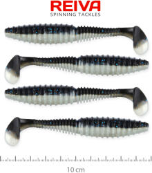 Reiva Zander Power Shad 10cm 4db/cs (Bleak) (9901-141)