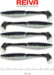 Reiva Zander Power Shad 8cm 5db/cs (Bleak) (9901-841)