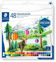 STAEDTLER Színes ceruza készlet, hatszögletű, STAEDTLER "146C", 48 különbözõ szín (48 db) (TS146CC48)