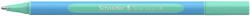 Schneider Golyóstoll, 0, 7 mm, kupakos, SCHNEIDER "Slider Edge XB Pastel", menta (TSCSLEXBPM) - tonerprint