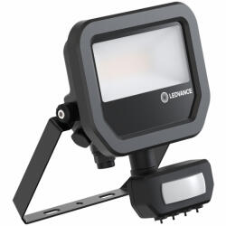 OSRAM LED reflektor 8W 1100lm 3000K IP66 fekete LEDVANCE Floodlight mozgásérzékelővel (4099854306747)