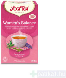 YOGI TEA Bio Női egyensúly tea filteres 17x