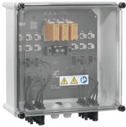 Weidmüller Szolár DC elosztó komplett 1kV 1MPP I+II-túlfesz 3x2-bizt. aljzat 3x2-MC4 IP65 PVN1M1I3SXF3V1O1TX (2683070000)