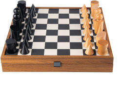 Manopoulos Tacoma sakk-készlet fekete