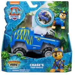 Spin Master Masinuta cu figurina Paw Patrol - Masina tigru a lui Chase (778988490594)