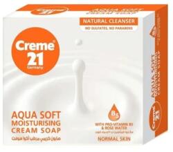 Creme 21 Creme21 Aqua Soft Săpun cremă hidratant pentru piele normală (125g)
