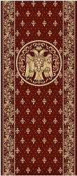 LOTOS Traversa Covor, Lotos 15032, Grena, Model Bisericesc, Latime 100 cm, Diverse Lungimi, 1800 gr mp (15032-210-15) Covor