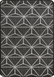 FLEX Covor Antiderapant, Flex 19647-80 Negru Gri, Diverse Dimensiuni, 1500 gr mp (2211698609897) Covor