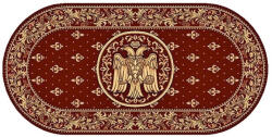 LOTOS Covor Lotos, Model Bisericesc, 15077, Rosu Bordeaux, Oval, Diverse Dimensiuni, 1800 gr mp (2211698677131) Covor