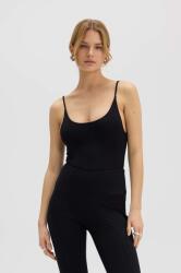 Saint Body kezeslábas THIN STRIPES PLAYSUIT BLACK fekete, kerek nyakkivágású, SB. 525 - fekete M