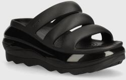 Crocs papucs Mega Crush Triple Strap fekete, női, platformos, 209842 - fekete Női 39/40