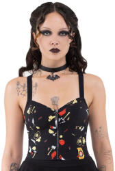 KILLSTAR Maiou femei (top) KILLSTAR x CHUCKY - Wanna Play - Negru - KSRA010938