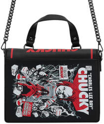 KILLSTAR Geantă KILLSTAR x CHUCKY - Chucky Gets Lucky - Negru - KSRA010969