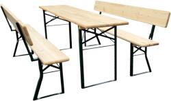 Bavord Sörpad garnitúra háttámlával PREMIUM 220x50cm Változat: BAVORD 220x50cm PREMIUM sörkészlet háttámlával