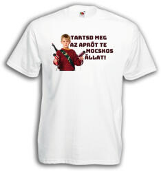  Tartsd meg az aprót te mocskos állat - Karácsonyi Férfi Póló (784980)