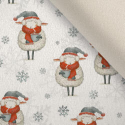 Takoy Ruházati stretch bársony kis bárány kávéval