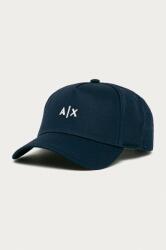 Armani Exchange sapka sötétkék, nyomott mintás - sötétkék Univerzális méret - answear - 17 990 Ft