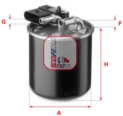 SOFIMA filtru combustibil SOFIMA S 4150 NR (S 4150 NR) - automobilus