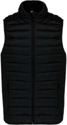 Kariban KA6113 MEN’S LIGHTWEIGHT SLEEVELESS FAKE DOWN JACKET (ka6113bl-l) - polokozpont
