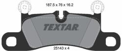 TEXTAR set placute frana, frana disc TEXTAR 2514301 (2514301)
