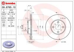 BREMBO Bre-09.6765. 10 (09.6765.10)