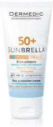 DERMEDIC Crema protectie solara SPF 50+ pentru ten mixt-gras cu tendinta acneica Sunbrella, 50 g, Dermedic