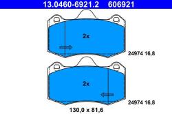 ATE set placute frana, frana disc ATE 13.0460-6921.2 (13.0460-6921.2)