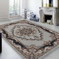 Bakhtar Perzsa szőnyeg szürke TABRIZ 200x300 exkluzív nappali szőnyeg akrilból (872380G200300)