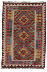 Bakhtar Kilim szőnyeg Chobi 144x97 kézi szövésű afgán gyapjú kilim (100171)