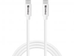 Sandberg Saver USB-C - USB-C kábel 1m, 65W (336-52)