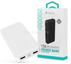 DEVIA ST354656 Kintone Series V2 - 2xUSB + Type-C + microUSB 20.000 mAh fehér powerbank (ST354656) (ST354656)