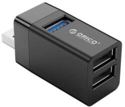 ORICO 1x USB 3.0 + 2x USB 2.0 Hub fekete (MINI-U32-BK)