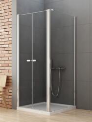 NEW TRENDY New Soleo cabină de duș 90x90 cm pătrat crom luciu/sticlă transparentă D-0145A/D-0092B-WP (D0145A/D0092BWP)