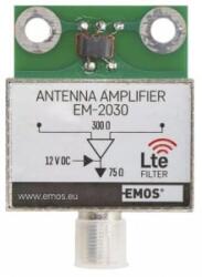 EMOS VHF/UHF antenna előerősítő (J5803) (J5803)